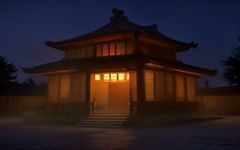国产都市爱情电影，男女主角在城市夜景霓虹灯下相视而笑，免费电影爱情类新片