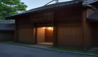 悬疑惊悚电影黑暗场景，侦探手持手电筒在废弃建筑中探查，免费电影悬疑类